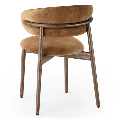 Calligaris Oleandro wood chair — Ver 3