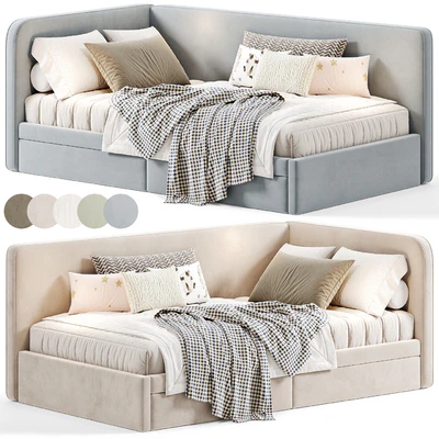 Bari Kids Bed By woodsoft — Ver 4