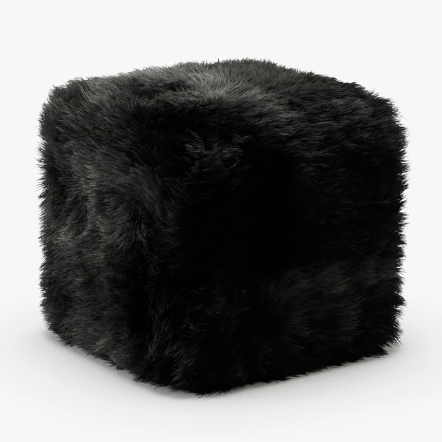 Pure Sheepskin Luxury Foot Stool — Descargar