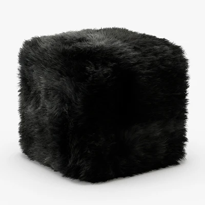 Pure Sheepskin Luxury Foot Stool — Ver 1