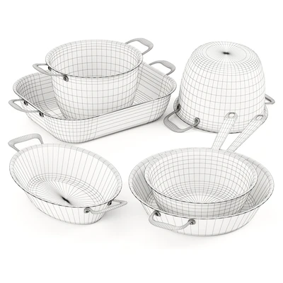 Copper Cookwares Set — Вид 2
