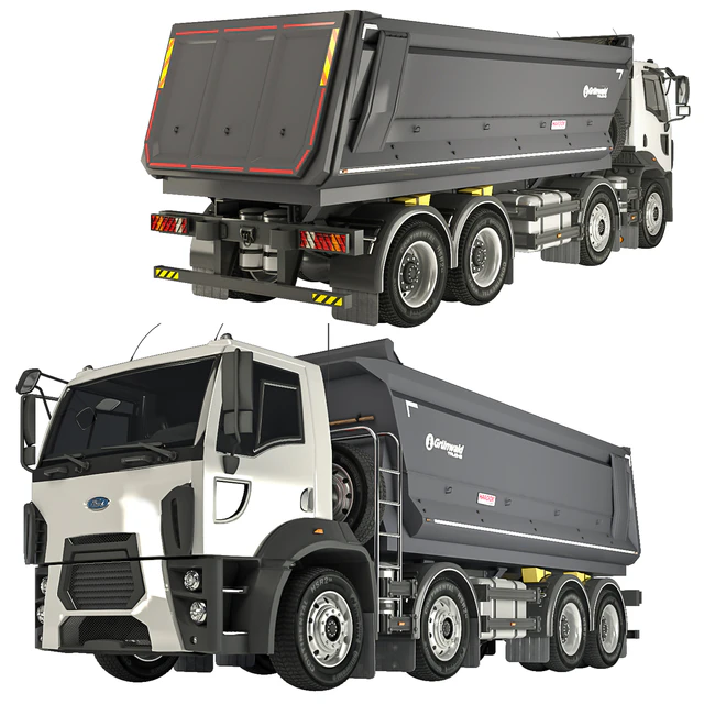 Ford Trucks 4142D DC dump truck — Descargar