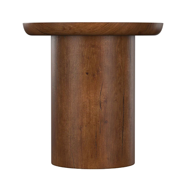 OSLO PEDESTAL ROUND SIDE TABLE — Download