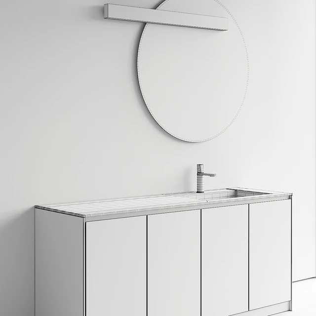 Antonio Lupi Design Piana Vanity Unit Set 1 — Скачать