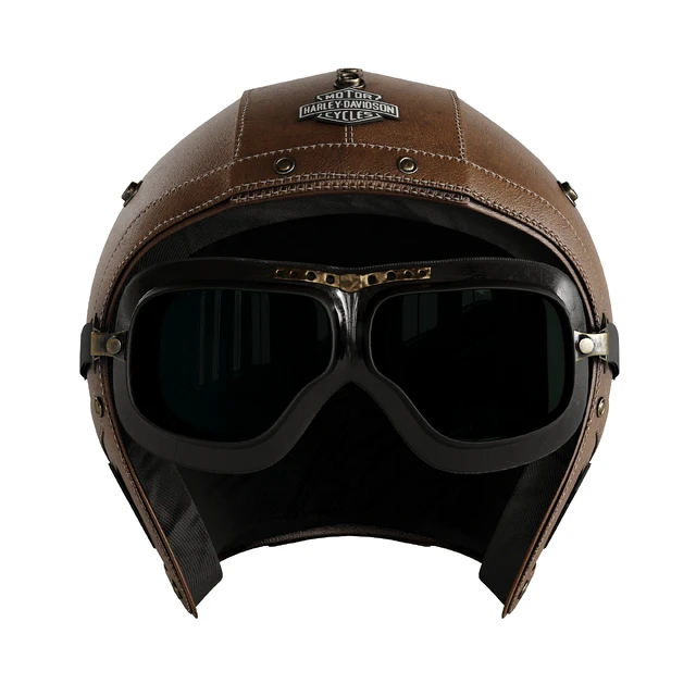 Leather moto helmet — Скачать