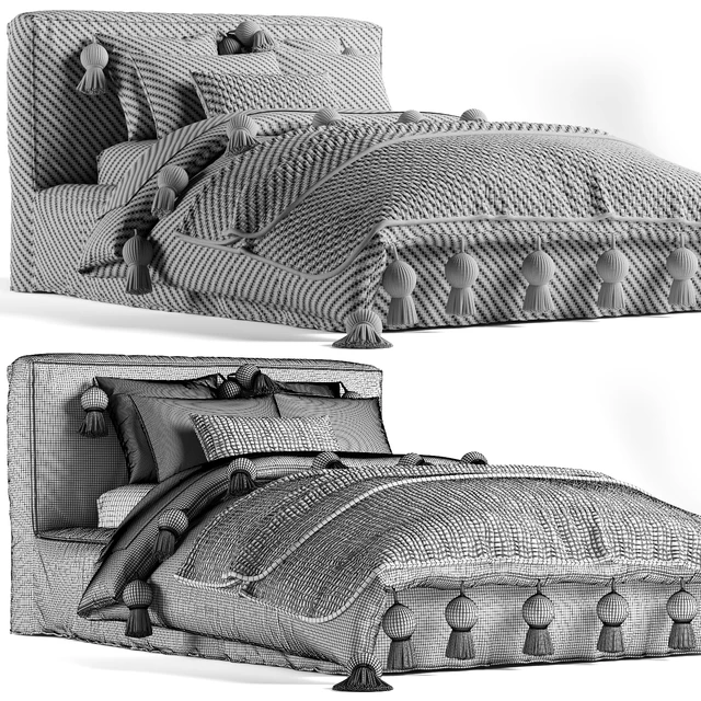 RH Brook Bed — Descargar