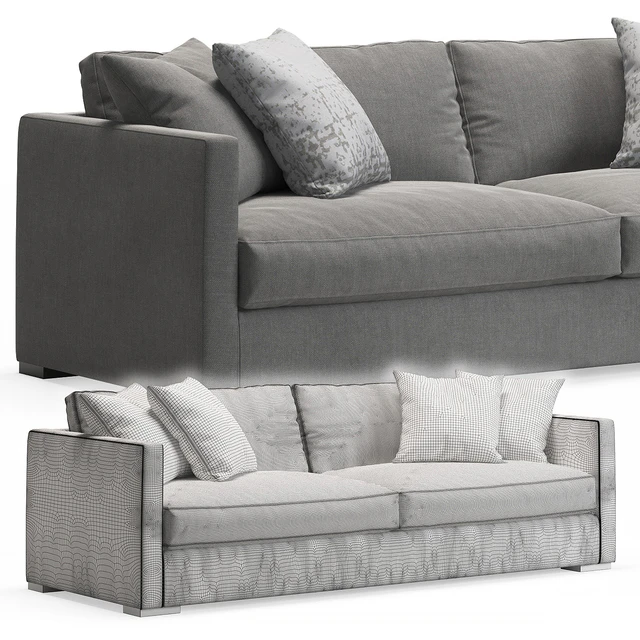 Belmon 2-seat Sofa by Meridiani — Descargar
