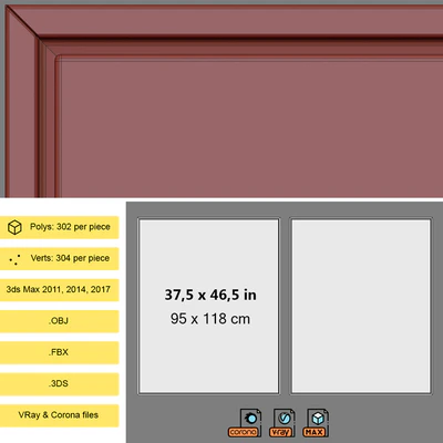 Framed Canvas C-54 — Вид 3