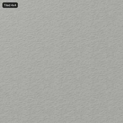 extruded painted bond brick wall texture white — Вид 5