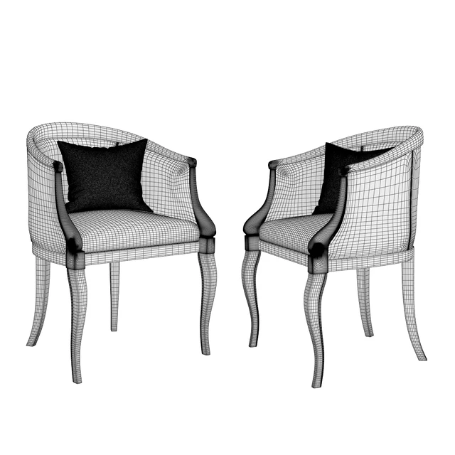 Armchair Corte Zari Clara — Descargar