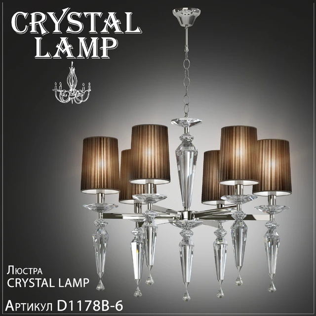 Люстра Crystal Lamp Falcetto D1178B-6 — Скачать
