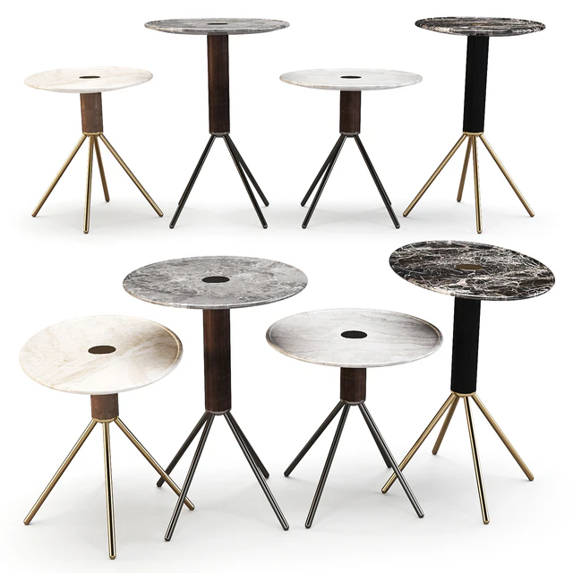 Porada: Jelly Marmo - Side Tables — Скачать