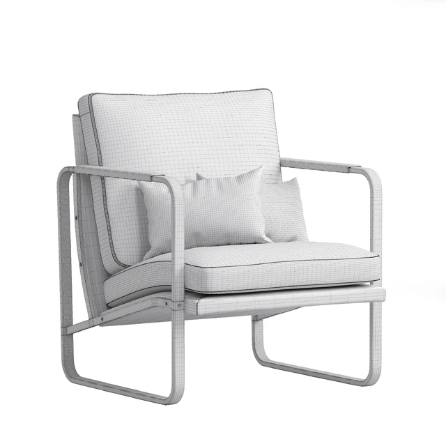Fabricius Walter Knoll Armchair — Скачать