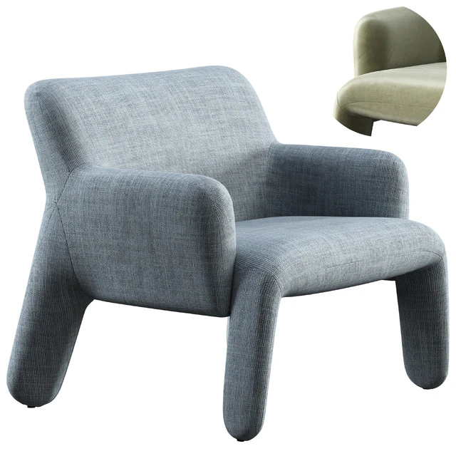 Armchair Molteni&C Glove Up — Скачать