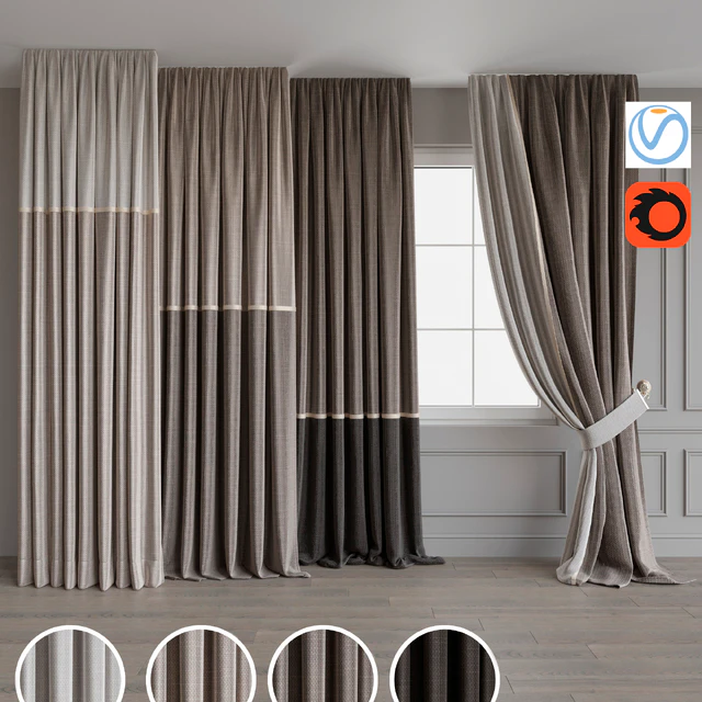 Set of curtains 100 — Descargar