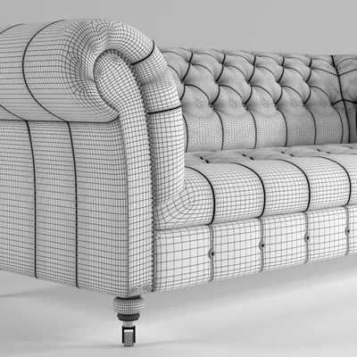 NUVO WOOL CHESTERFIELD SOFA — Вид 2