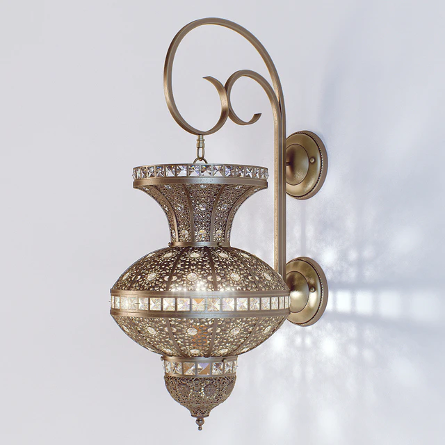 Chandelier and Sconce Oriental — Descargar