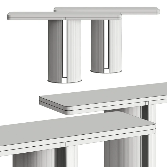 Turri Zero Console Table — Descargar