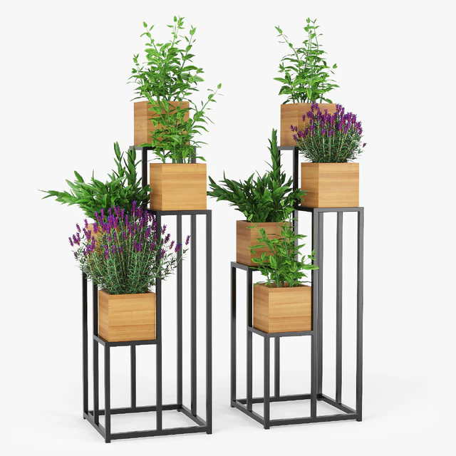 Quadrant Plant Stand — Скачать