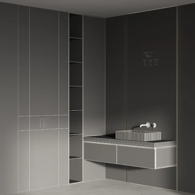 Bathroom furniture №33 — Скачать