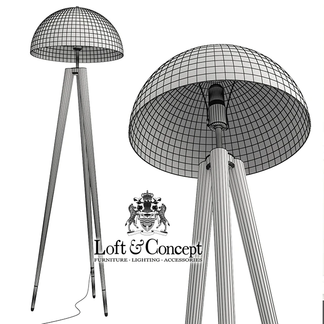 Lamp Matthew Fairbank Fife Tripod Floor Lamp — Descargar
