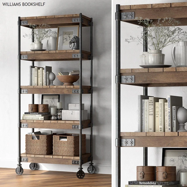 Pottery barn WILLIAMS BOOKSHELF — Скачать