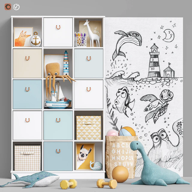 Toys and furniture set 102 — Download