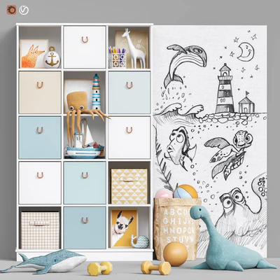 Toys and furniture set 102 — View 1