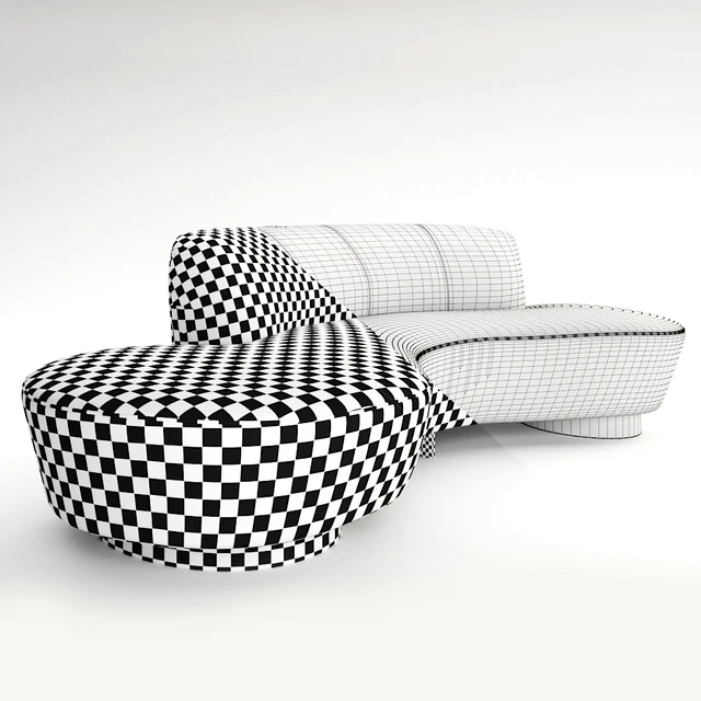 Vladimir kagan shorty sofa — Download