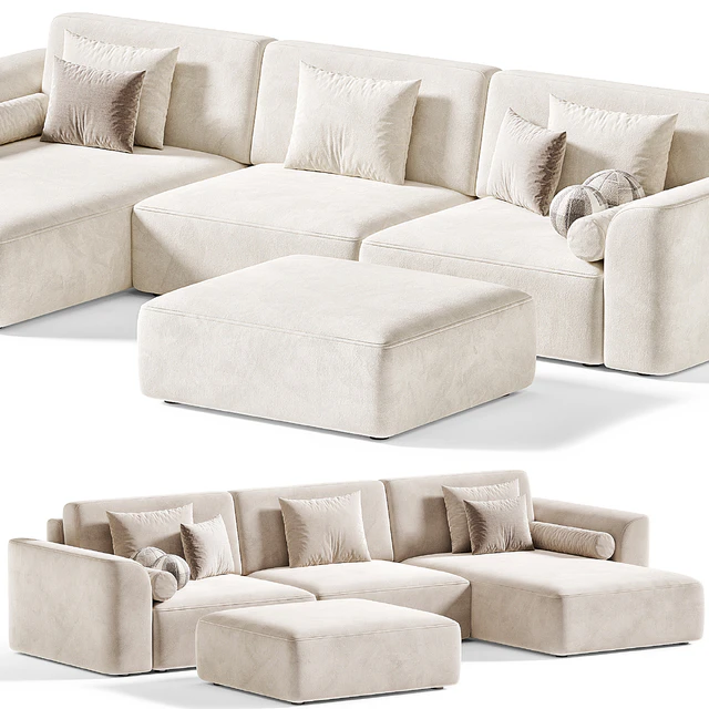 Corner Sofa Space-2, Space-2 Sofa — Descargar