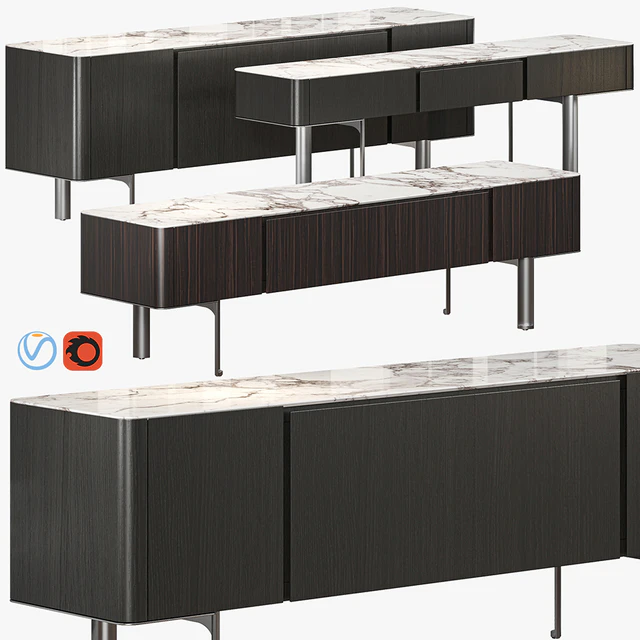 MINOTTI LOU SIDEBOARD — Скачать