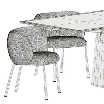 Mys Chairs and Spike Table by Midj — Вид 2