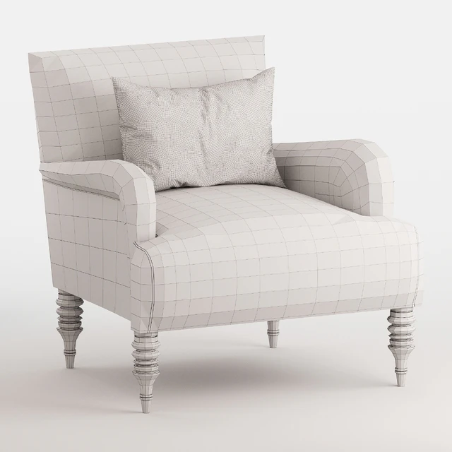 Violet Accent Chair — Descargar