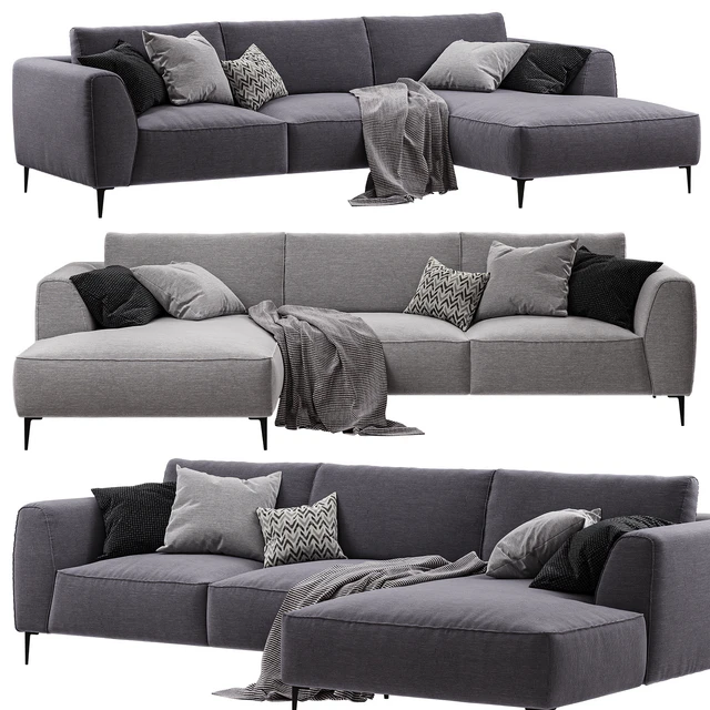 Chateau dAx - Dudy (Corner fabric sofa) — Скачать
