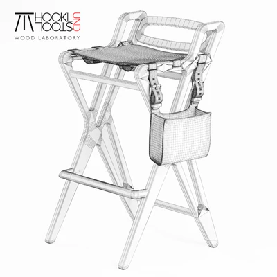 Triangle Bar Stool — Ver 3