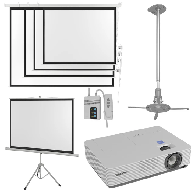 Projector Sony VPL DX221 with Screen Set — Descargar