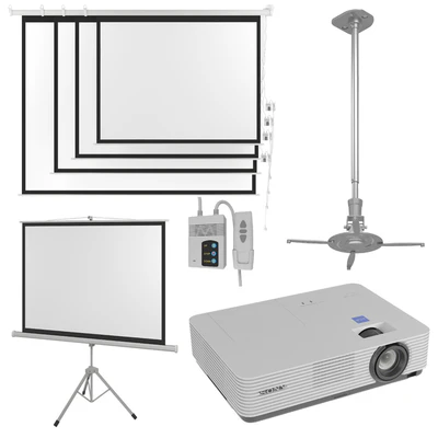 Projector Sony VPL DX221 with Screen Set — Ver 1