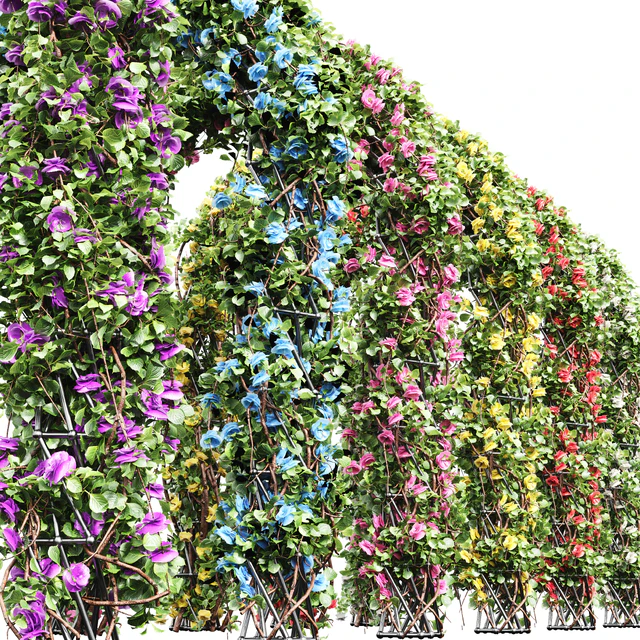 Plant High Detail Climbing Roses Garden Bow02 Grow — Скачать