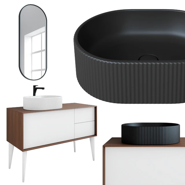 Vento washbasin and cabinet Atollo Kerama Marazzi — Descargar