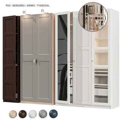PAX IKEA wardrobe — Ver 1