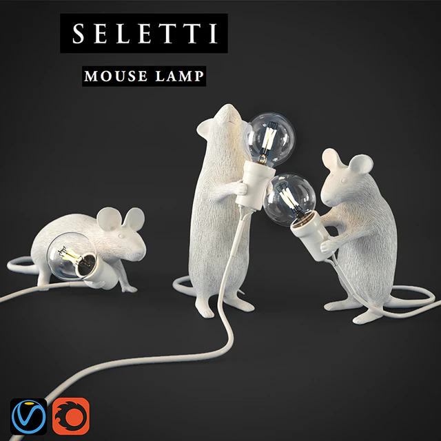 SELETTI Mouse Lamps — Скачать