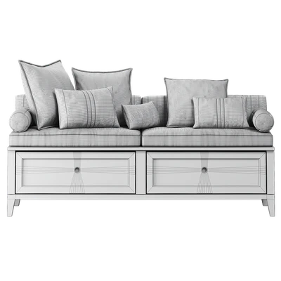 Pillows set window, soft area, hallway — Ver 2
