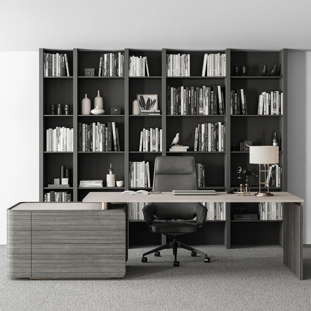 Boss Desk Set - Office Furniture 361 — Descargar