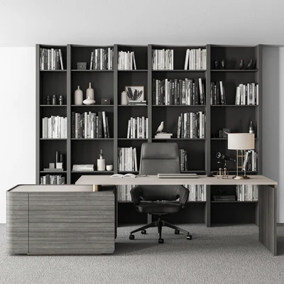 Boss Desk Set - Office Furniture 361 — Ver 1