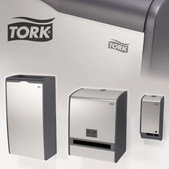 Set touch dispenser TORK + basket — Descargar