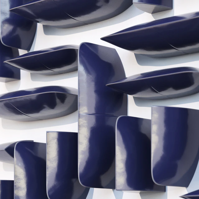 Hostler Burrows/Wall Pillows Blue Circle II — Descargar