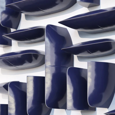 Hostler Burrows/Wall Pillows Blue Circle II — Ver 4