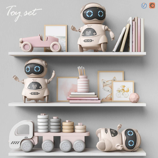 Toys and furniture set 61 — Descargar