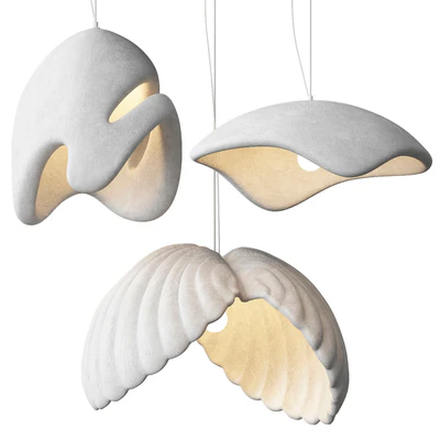 Resin Pendant Lamp — Ver 1