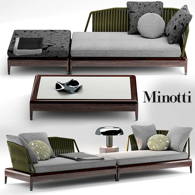 Sofa minotti indiana — Descargar